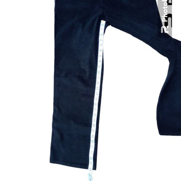 IZOD navy corduroy pants sz 10 Short 10P - Picture 12 of 12